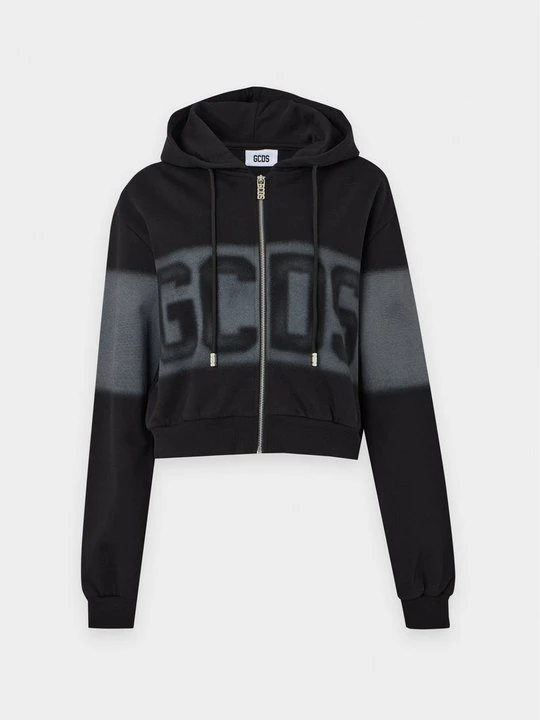 Obrázek produktu Mikina na zip GCDS černá