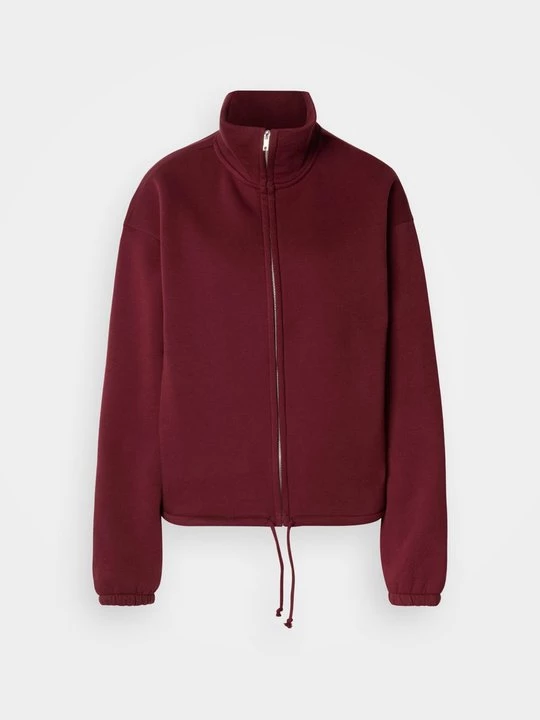 Obrázek produktu Mikina na zip Gina Tricot tmavě červená