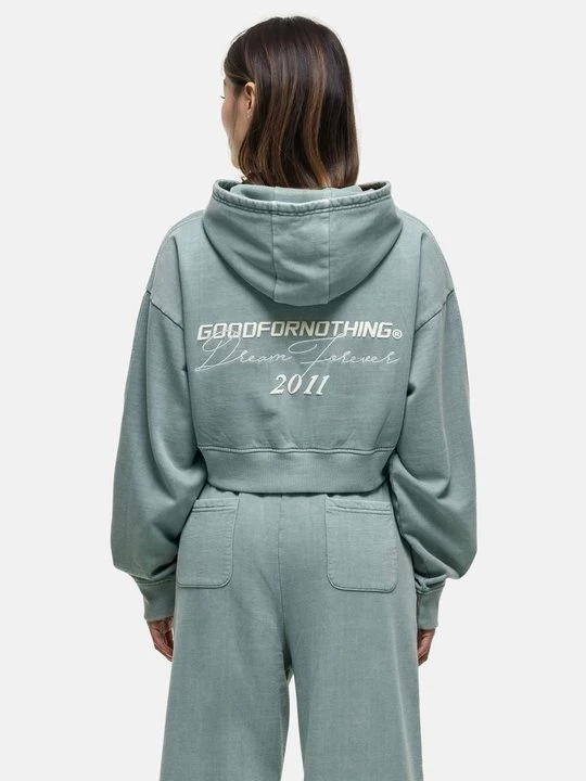 Obrázek produktu Mikina na zip Good For Nothing modrošedá