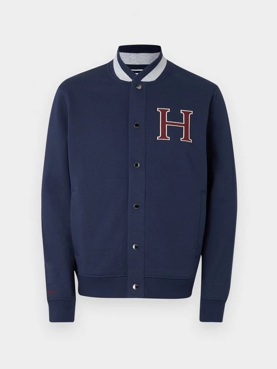 Obrázek produktu Mikina na zip Hackett London tmavě modrá