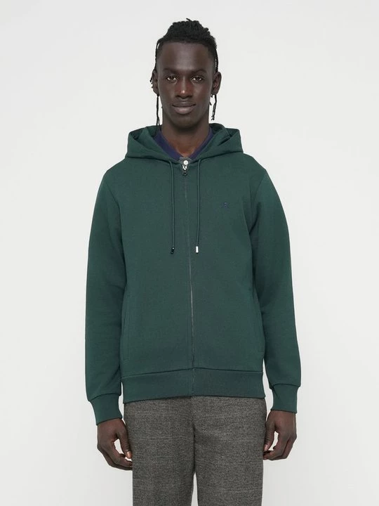 Obrázek produktu Mikina na zip Hackett London tmavě zelená