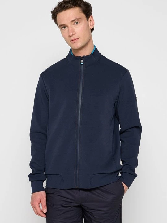 Obrázek produktu Mikina na zip Hackett London modrá