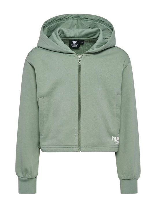 Obrázek produktu Mikina na zip Hummel světle zelená