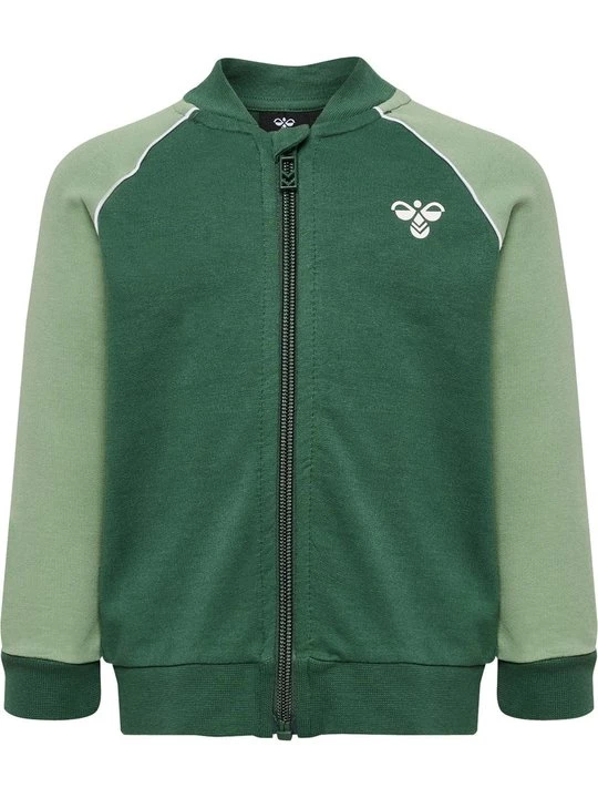 Obrázek produktu Mikina na zip Hummel tmavě zelená