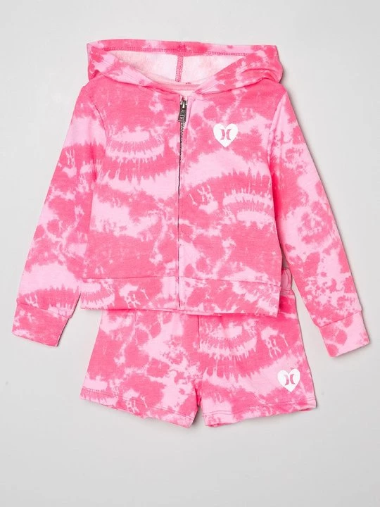 Obrázek produktu Mikina na zip Hurley neonově růžová