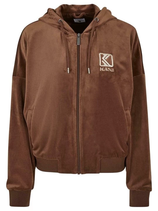Obrázek produktu Mikina na zip Karl Kani hnědá
