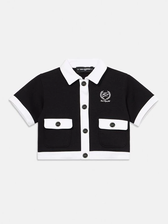 Obrázek produktu Mikina na zip KARL LAGERFELD černá