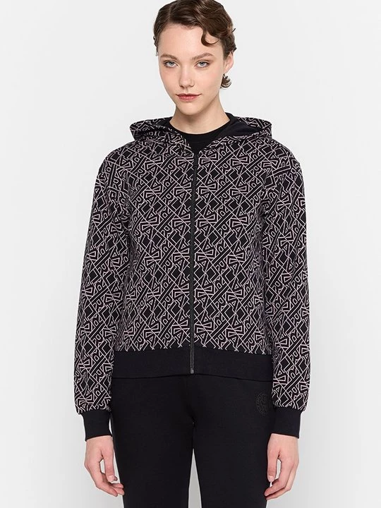 Obrázek produktu Mikina na zip KARL LAGERFELD černá
