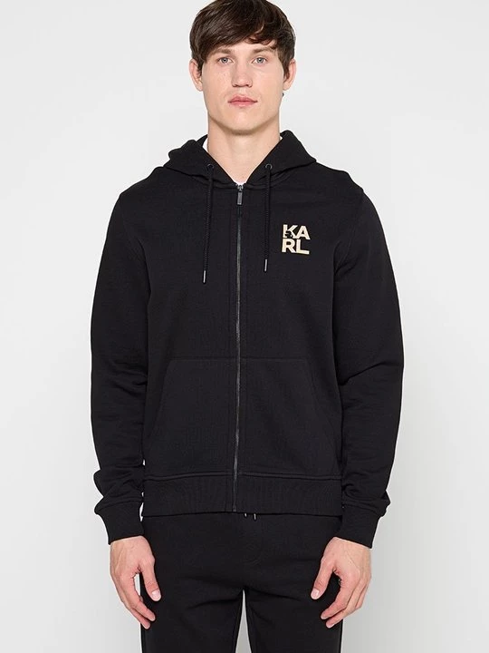 Obrázek produktu Mikina na zip KARL LAGERFELD černá