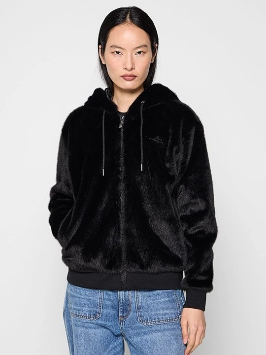 Obrázek produktu Mikina na zip KARL LAGERFELD černá