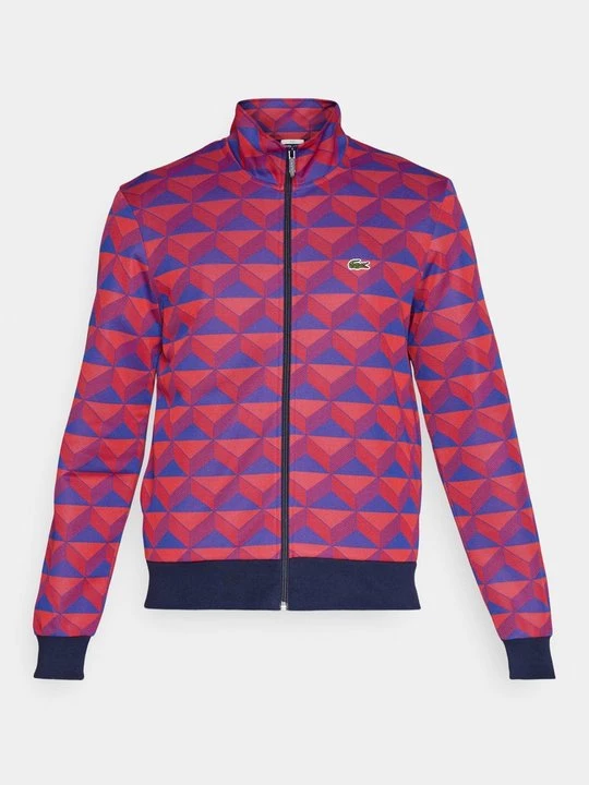 Obrázek produktu Mikina na zip Lacoste červená