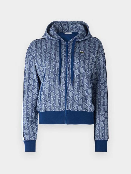 Obrázek produktu Mikina na zip Lacoste modrá
