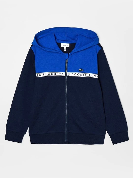 Obrázek produktu Mikina na zip Lacoste modrá