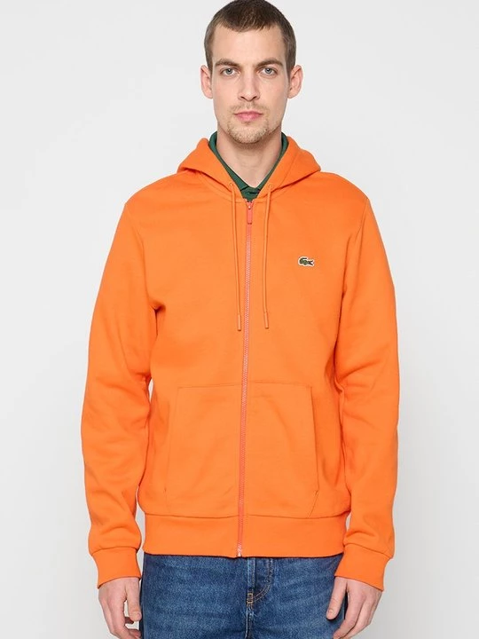 Obrázek produktu Mikina na zip Lacoste oranžová