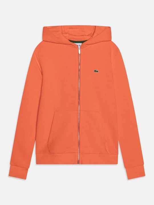 Obrázek produktu Mikina na zip Lacoste oranžová