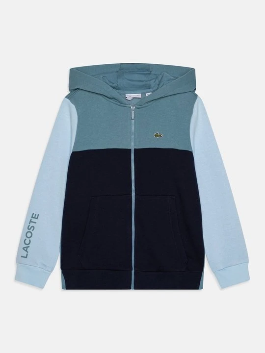 Obrázek produktu Mikina na zip Lacoste světle modrá