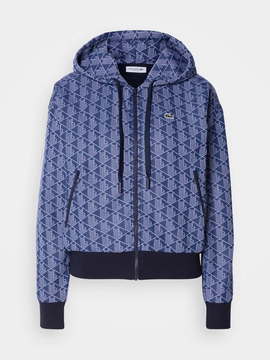 Obrázek produktu Mikina na zip Lacoste tmavě modrá