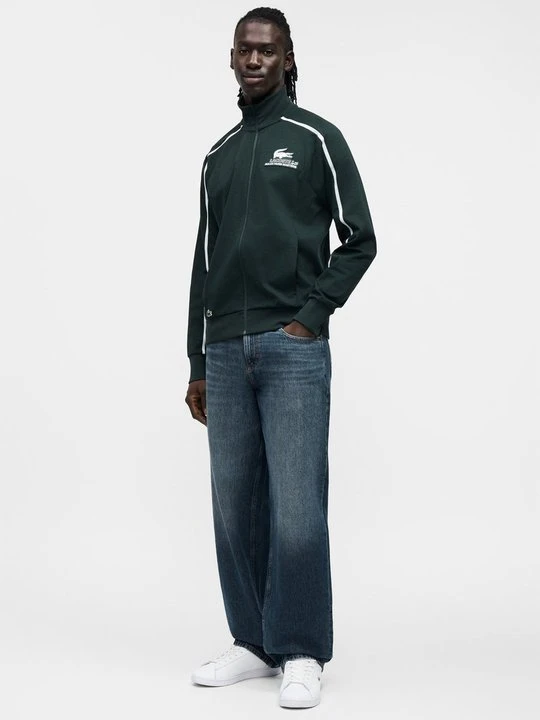 Obrázek produktu Mikina na zip Lacoste tmavě zelená