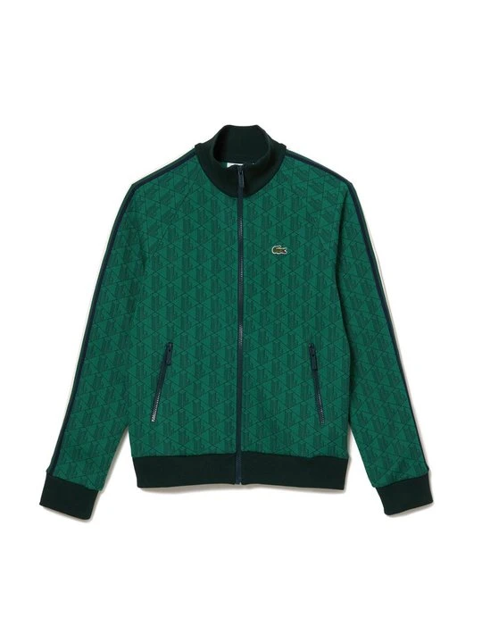 Obrázek produktu Mikina na zip Lacoste tmavě zelená