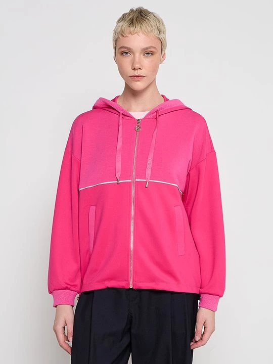 Obrázek produktu Mikina na zip Liu Jo růžová