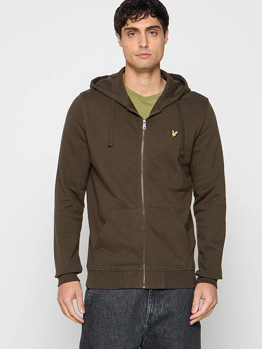 Obrázek produktu Mikina na zip Lyle & Scott olivová