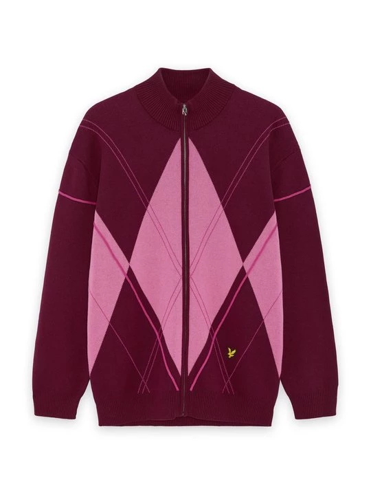 Obrázek produktu Mikina na zip Lyle & Scott tmavě hnědá