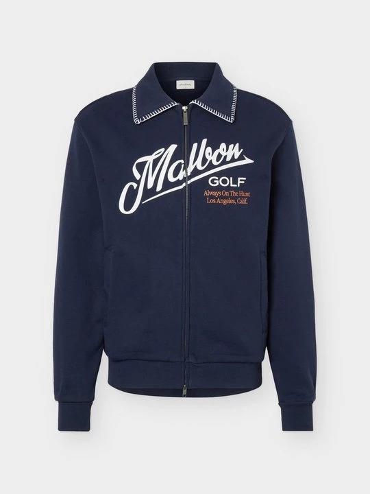 Obrázek produktu Mikina na zip Malbon tmavě modrá