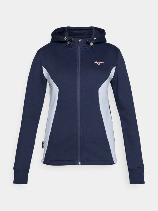 Obrázek produktu Mikina na zip Mizuno tmavě modrá