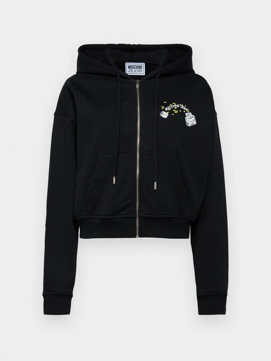 Obrázek produktu Mikina na zip MOSCHINO černá
