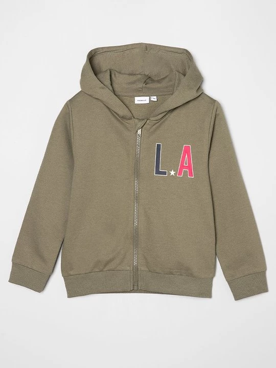 Obrázek produktu Mikina na zip NAME IT khaki