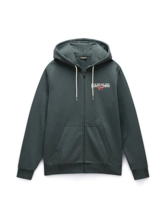 Obrázek produktu Mikina na zip Napapijri zelená evergreen