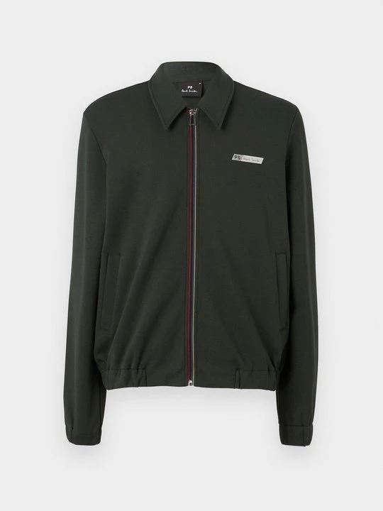 Obrázek produktu Mikina na zip Paul Smith tmavě zelená