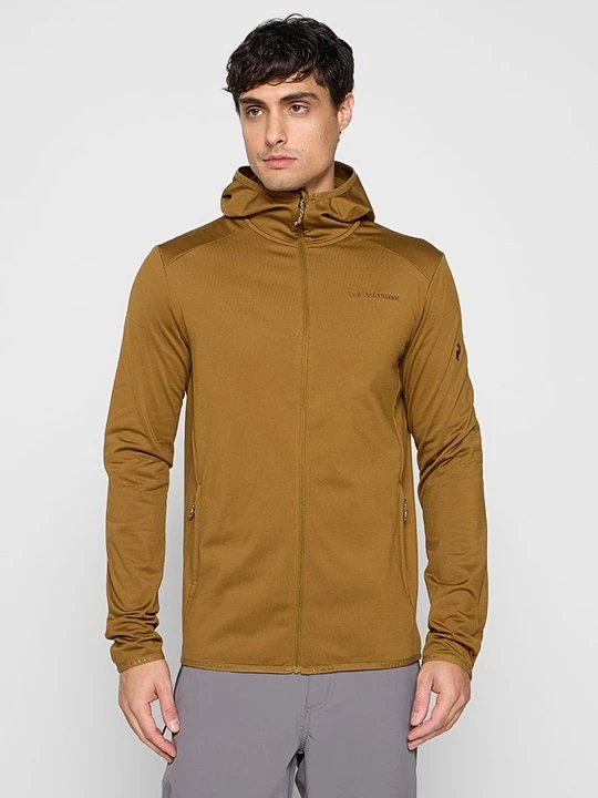 Obrázek produktu Mikina na zip Peak Performance hnědá