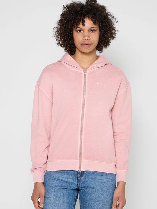 Obrázek produktu Mikina na zip Pepe Jeans světle růžová