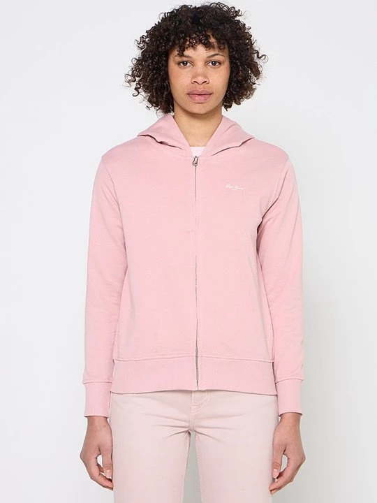 Obrázek produktu Mikina na zip Pepe Jeans světle růžová