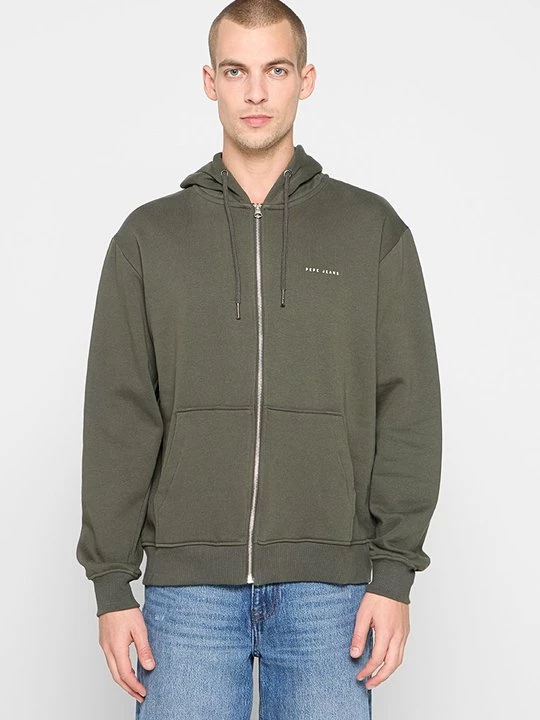 Obrázek produktu Mikina na zip Pepe Jeans zelená