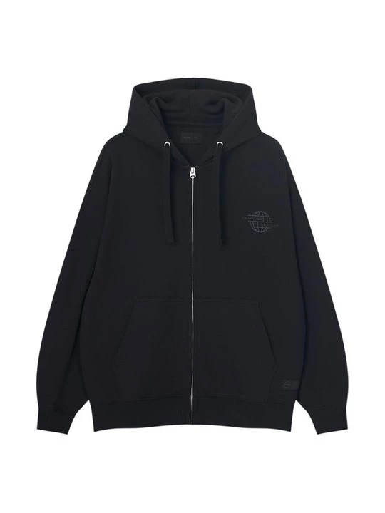 Obrázek produktu Mikina na zip PULL&BEAR černá