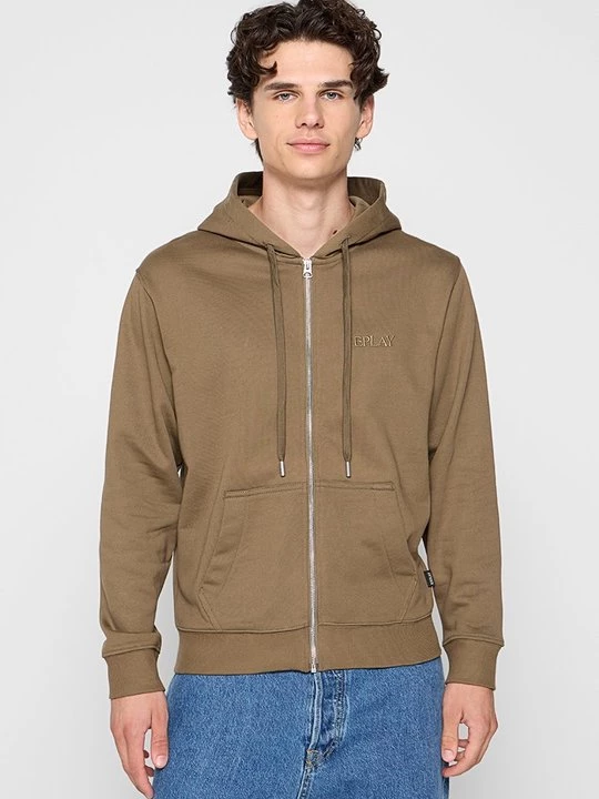 Obrázek produktu Mikina na zip Replay khaki