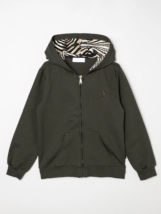Obrázek produktu Mikina na zip Roberto Cavalli Junior