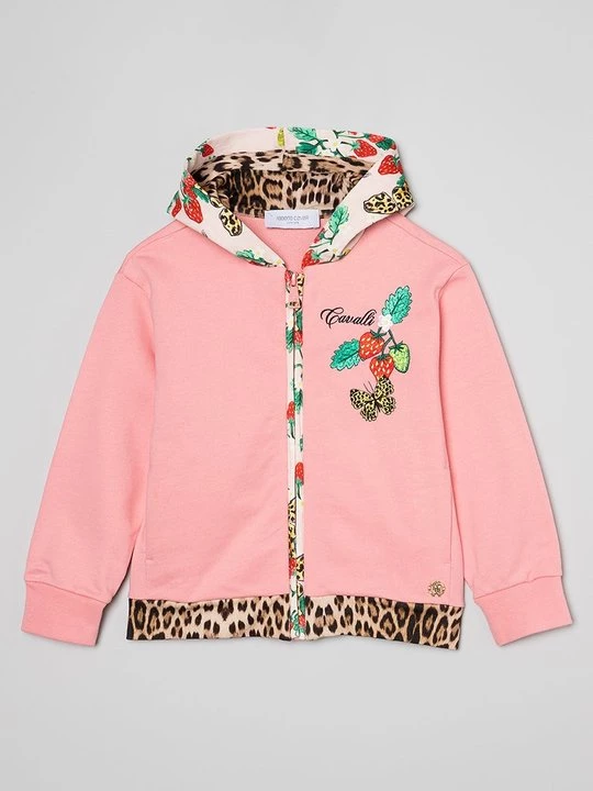 Obrázek produktu Mikina na zip Roberto Cavalli Junior