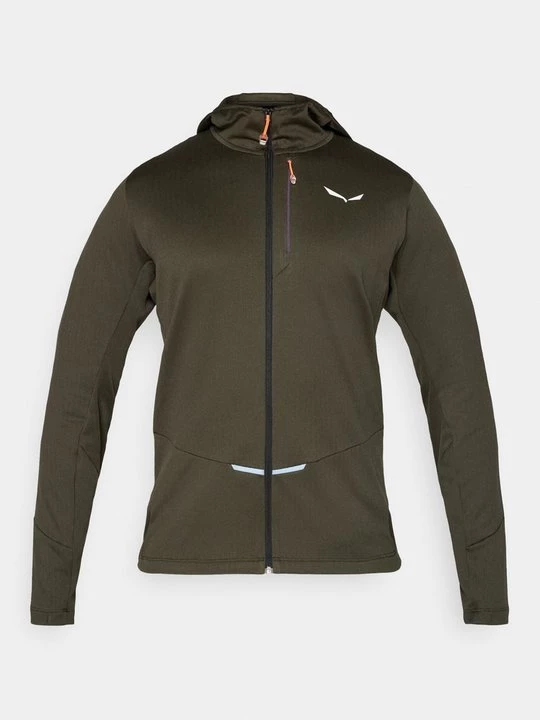 Obrázek produktu Mikina na zip Salewa tmavě zelená