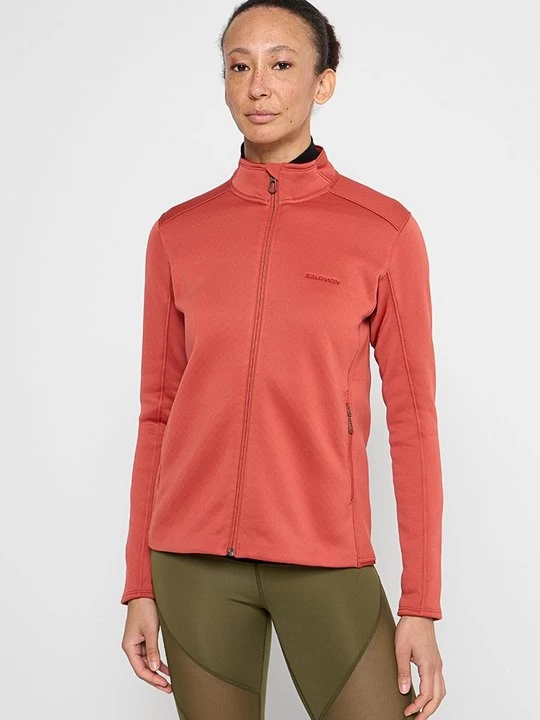 Obrázek produktu Mikina na zip Salomon korálová