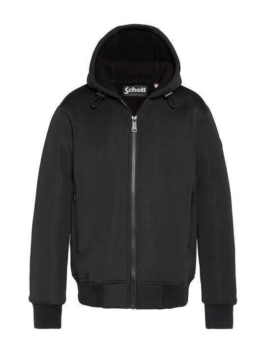 Obrázek produktu Mikina na zip Schott černá