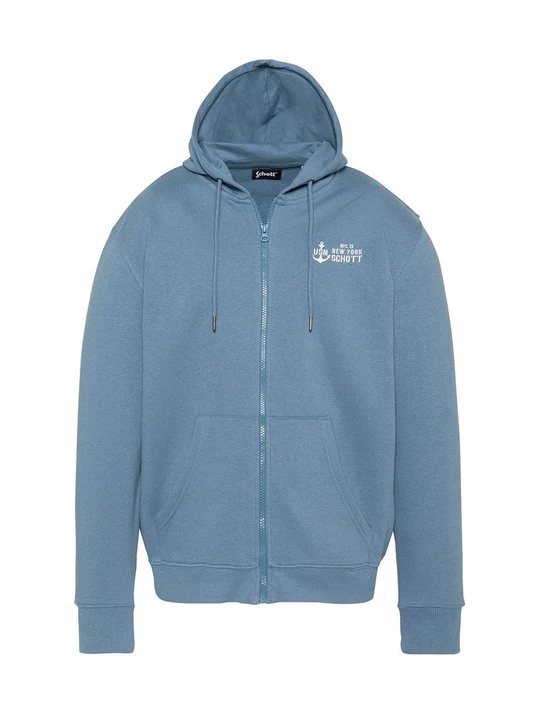 Obrázek produktu Mikina na zip Schott modrá