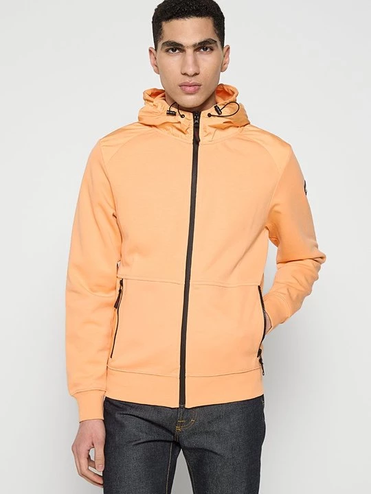 Obrázek produktu Mikina na zip Schott oranžová