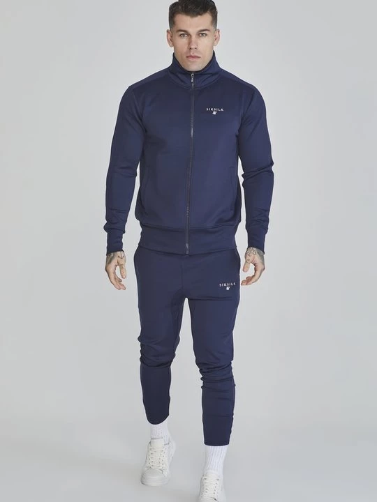 Obrázek produktu Mikina na zip SikSilk tmavě modrá