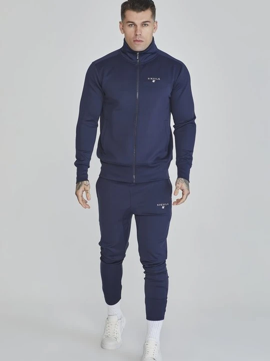 Obrázek produktu Mikina na zip SikSilk tmavě modrá