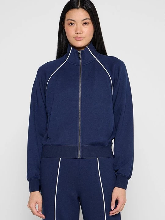 Obrázek produktu Mikina na zip SPANX melírovaná tmavě modrá
