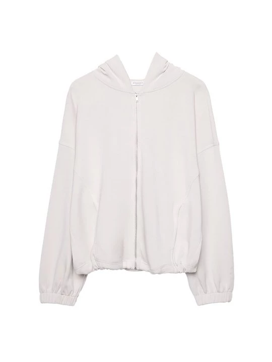 Obrázek produktu Mikina na zip Stradivarius kamenná