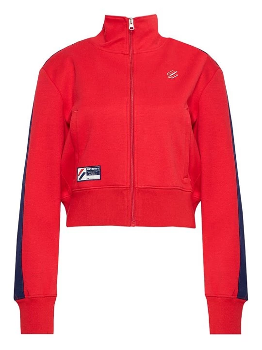 Obrázek produktu Mikina na zip Superdry červená